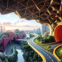 Проект-2. "Фантастическая и красочная инфраструктура к концу 21 века."(13) :: Игорь Питерский