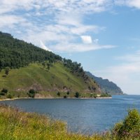 Байкальский берег вдоль КБЖД :: Любовь Сахарова