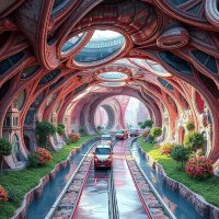 Проект-2. "Фантастическая и красочная инфраструктура к концу 21 века."(24) :: Игорь Питерский