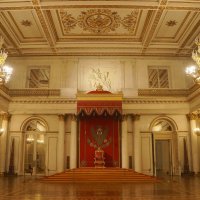 Георгиевский (Большой тронный) зал Зимнего дворца :: zavitok *