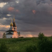 В деревне на рассвете :: Александр Сивкин