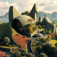 Проект-3. "Малые поселения. Природа. Новая жизнь. Реализация 2030-50гг.." (4) :: Игорь Питерский