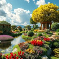 Проект-3. "Малые поселения. Природа. Новая жизнь. Реализация 2030-50гг.." (8) :: Игорь Питерский