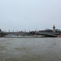 Мост Александра III через Сену в Париже :: Сергей Сомихин