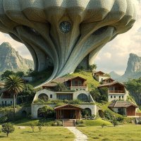 Проект-3. "Малые поселения. Природа. Новая жизнь. Реализация 2030-50гг.." (12) :: Игорь Питерский