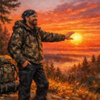 "С рассветом" :: Денис Бочкарёв