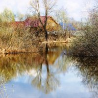 Весна на даче :: Галина Нестратова