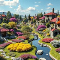 Проект-3. "Малые поселения. Природа. Новая жизнь. Реализация 2030-50гг.." (24) :: Игорь Питерский