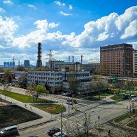 ОБЛАЧНОСТЬ В ГОРОДЕ. :: Александр Дмитриев