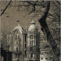 My magic Petersburg_01247_д. №8 на углу Пушкарской и ул. Ленина :: Станислав Лебединский