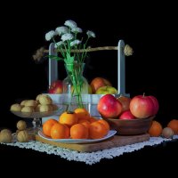 Мандарины и яблоки. :: Serj Korinkevich
