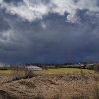 "Снеговые тучи. Очередная волна"© :: Владимир Макаров