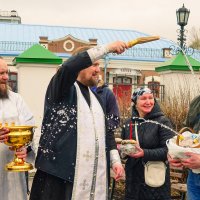 Пасхальное освящение. :: Михаил К