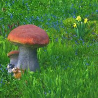 В саду :: Людмила Смородинская