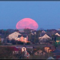 Закат "цветочного полнолуния" :: Сеня Белгородский