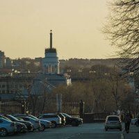 ИЖЕВСК ул. Советская - Уже ВЕСНА :: Владимир Максимов ИЖЕВСК ул. Советская - Уже ВЕСНА :: Владимир Максимов
