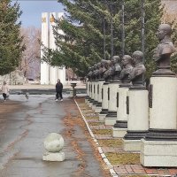 Аллея маршалов Победы :: Людмила Фил Аллея маршалов Победы :: Людмила Фил