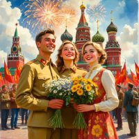 с Днём Победы. :: Mila с Днём Победы. :: Mila