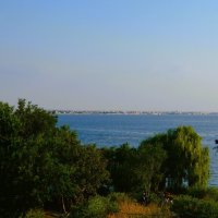 Феодосия. На берегу Феодосийского залива в западных окрестностях города. :: Пётр Чернега