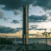 Ижевск Вечерний - Уже ВЕСНА :: Владимир Максимов Ижевск Вечерний - Уже ВЕСНА :: Владимир Максимов