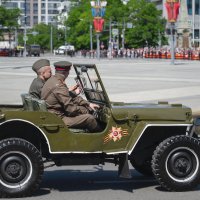 Прохождение техники во время парада, посвящённому 81-ой годовщине Великой Победы :: Игорь Протасов