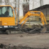 Мини-экскаватор Hyundai :: Дмитрий Никитин Мини-экскаватор Hyundai :: Дмитрий Никитин