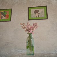 Любимый гиацинт с картинами моей подруги :: Милорад 