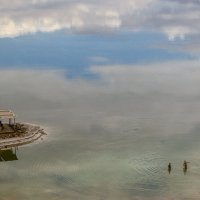 утром на мёртвом море :: Осень утром на мёртвом море :: Осень
