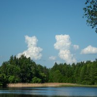 Забавные облачка :: Татьяна Семенова Забавные облачка :: Татьяна Семенова