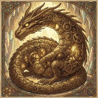 Механический дракон. :: Argaman Табашник Механический дракон. :: Argaman Табашник