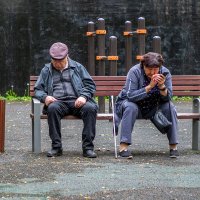 Свежий воздух усыпляет не всех. :: Анатолий. Chesnavik.