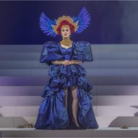 Актриса Елена Сохацкая в роли Дианы. :: Александр Максимов Актриса Елена Сохацкая в роли Дианы. :: Александр Максимов