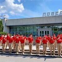 Юнармейцы готовятся к празднику. :: Лия ☼
