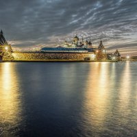 Ночные огни монастыря. :: Алексей 