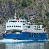 Судно Skagastol Fjord1 в Согнефьорд :: Сергей Сомихин