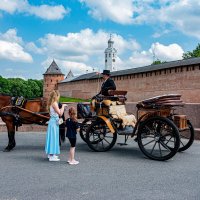 Куда изволите? Барышня :: Дмитрий Лупандин Куда изволите? Барышня :: Дмитрий Лупандин