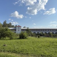 Южная стена Тихвинского монастыря :: Наталия Павлова Южная стена Тихвинского монастыря :: Наталия Павлова