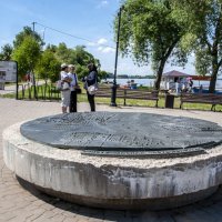 Арт-объект "Старый план города" :: Gen Арт-объект "Старый план города" :: Gen