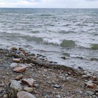 Дождь,берег Черного моря :: Ирина 