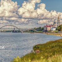Волга + Рыбинск :: Алексей 