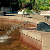  Декор фонтана «Центральный». :: Татьяна Помогалова