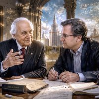 Учитель и ученик :: Вячеслав Губочкин Учитель и ученик :: Вячеслав Губочкин