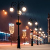 Магия зимней улицы :: Дмитрий Карасев Магия зимней улицы :: Дмитрий Карасев