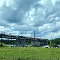 Нева. Ладожский мост :: Наталья Герасимова