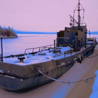 На зимней пристани :: Валерий