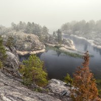 Шхерился в тумане. :: Алексей 