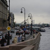 Будни Дворцовой набережной :: Иван Литвинов Будни Дворцовой набережной :: Иван Литвинов