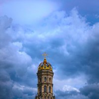 дубровицы,небо заставило доехать до храма :: Артём Евтюхов