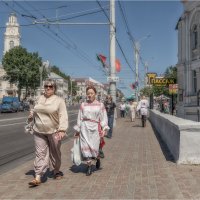 Витебск. Улица Ленина. :: Александр Максимов Витебск. Улица Ленина. :: Александр Максимов