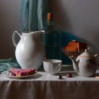 Кусочек королевской ватрушки. :: Оксана Евкодимова Кусочек королевской ватрушки. :: Оксана Евкодимова